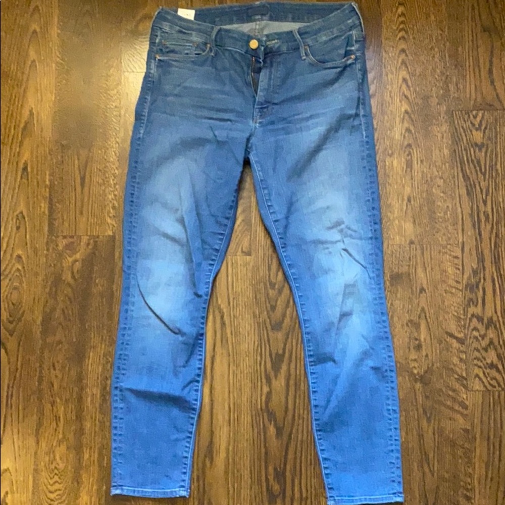 Mother Brand Jeans / The Looker Crop. Size 29